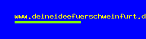 www.deineideefuerschweinfurt.de is for sale